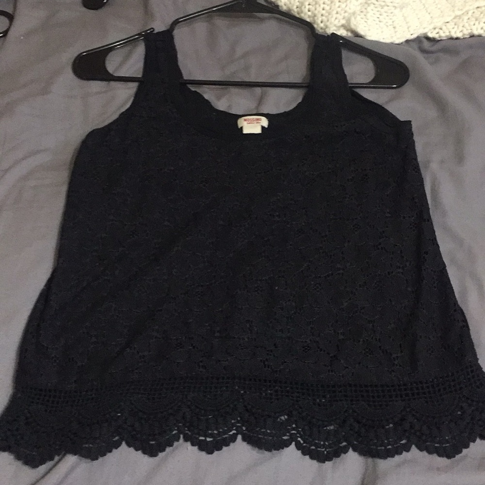 Navy blue tank top